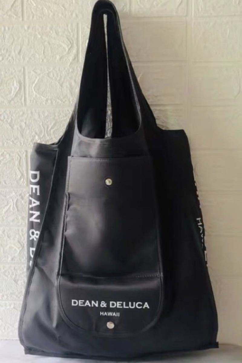 【新品】DEAN&DELUCAハワイショッピングバッグ　エコバッグ　グレー_画像1