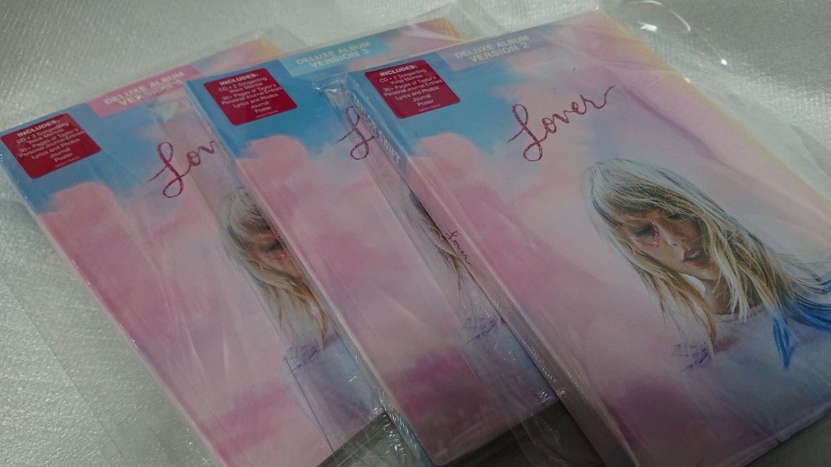 新品未開封 Lover Deluxe Album Version 2,3,4