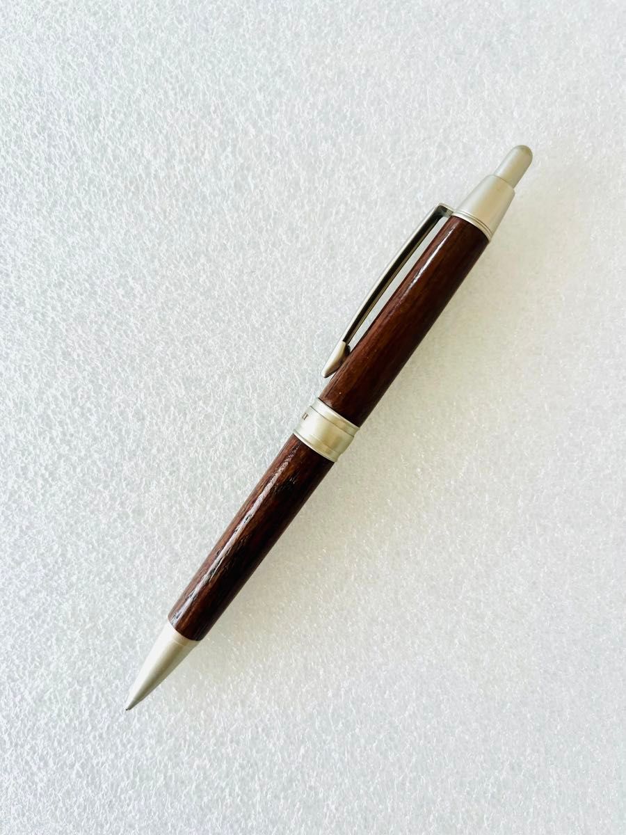 ピュアモルト　0.5 シャーペン　木輪　ダークブラウン　三菱鉛筆筆記用具