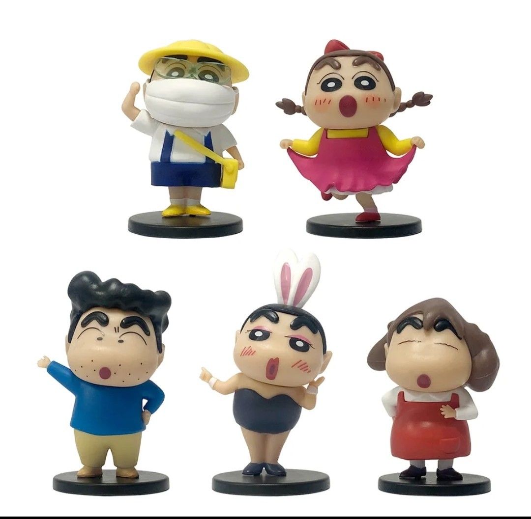 即日発送】8体セット クレヨンしんちゃんフィギュア コスプレ 即日発送】8体セット クレヨンしんちゃんフィギュア コスプレ