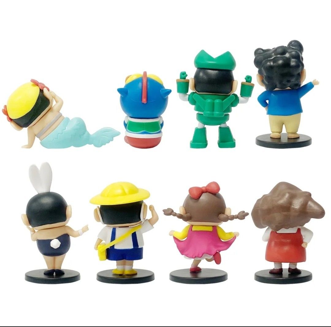 即日発送】8体セット クレヨンしんちゃんフィギュア コスプレ 即日発送】8体セット クレヨンしんちゃんフィギュア コスプレ