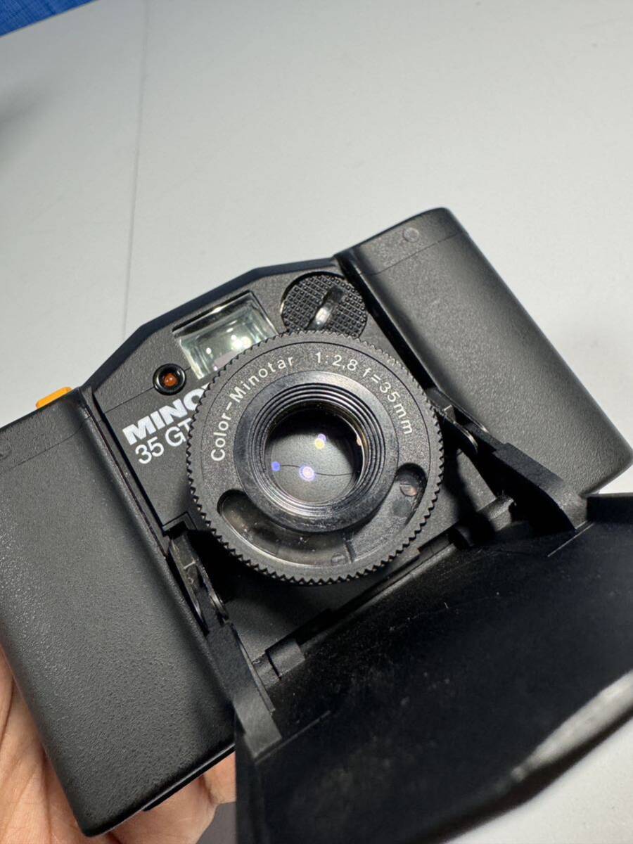 【ジャンク品】ミノックス Minox 35 GT Color-Minotar 35mm F2.8 FC 35 専用ケース・説明書セット コンパクトカメラ の画像9