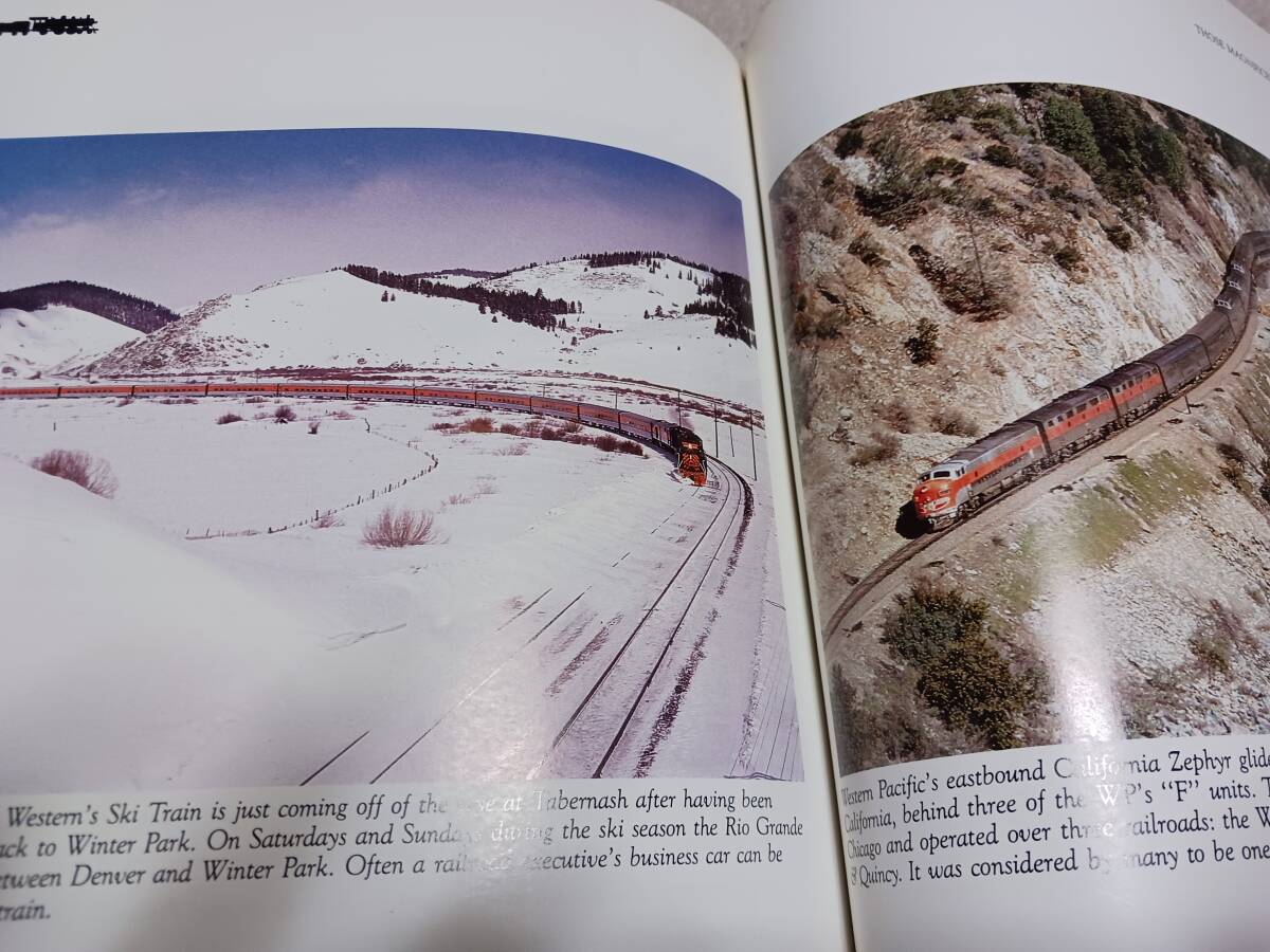 ★鉄道カラー写真集！。　　アメリカの蒸気機関車、ディーゼル機関車。_画像8