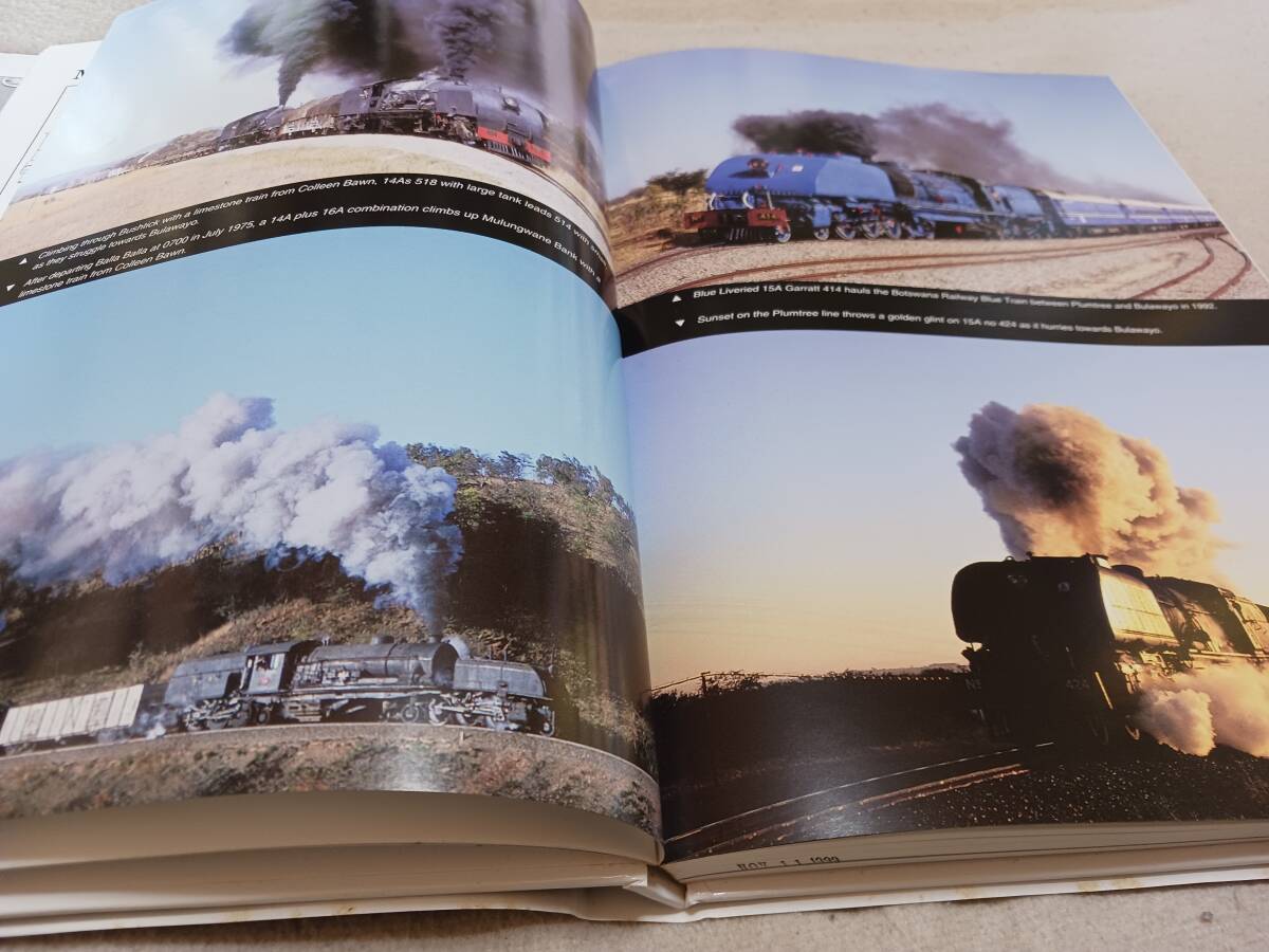 ★図面多数！  218ページ！ハードカバー鉄道洋書写真集  ガーラット蒸気機関車、形式写真、走行写真。の画像2