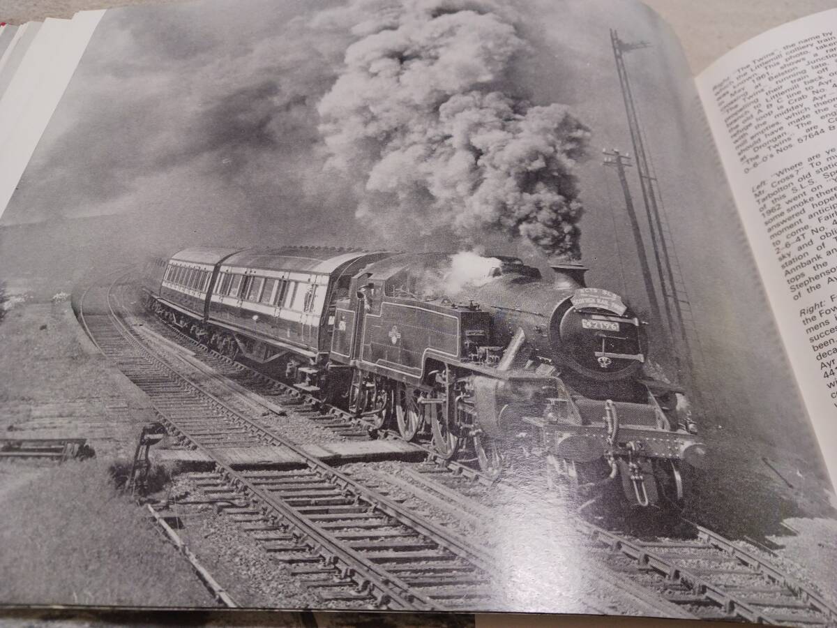 ★ハードカバー鉄道洋書写真集159ページ！　　英国スコットランドの蒸気機関車写真集。_画像3