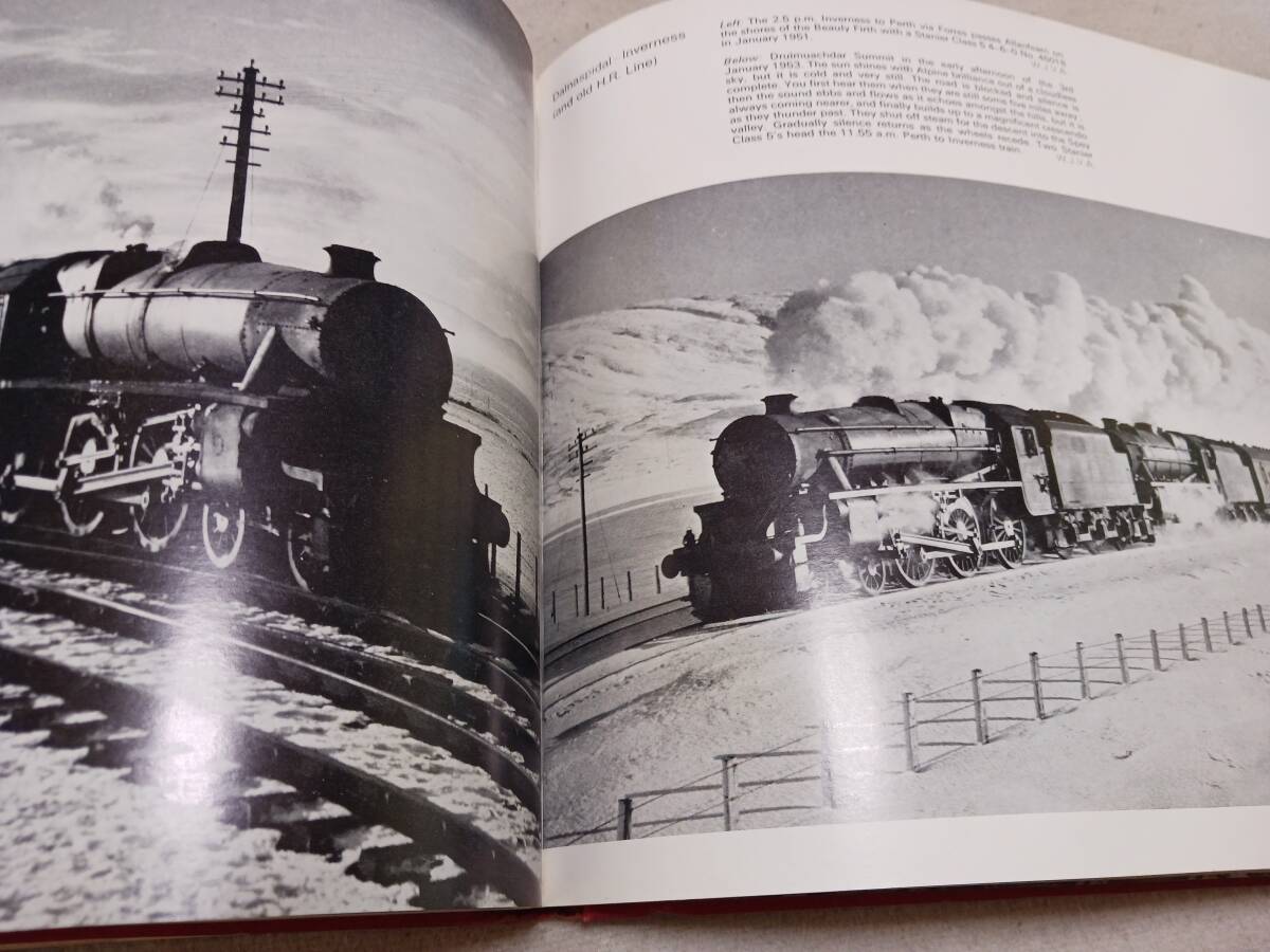 ★ハードカバー鉄道洋書写真集159ページ！　　英国スコットランドの蒸気機関車写真集。_画像7