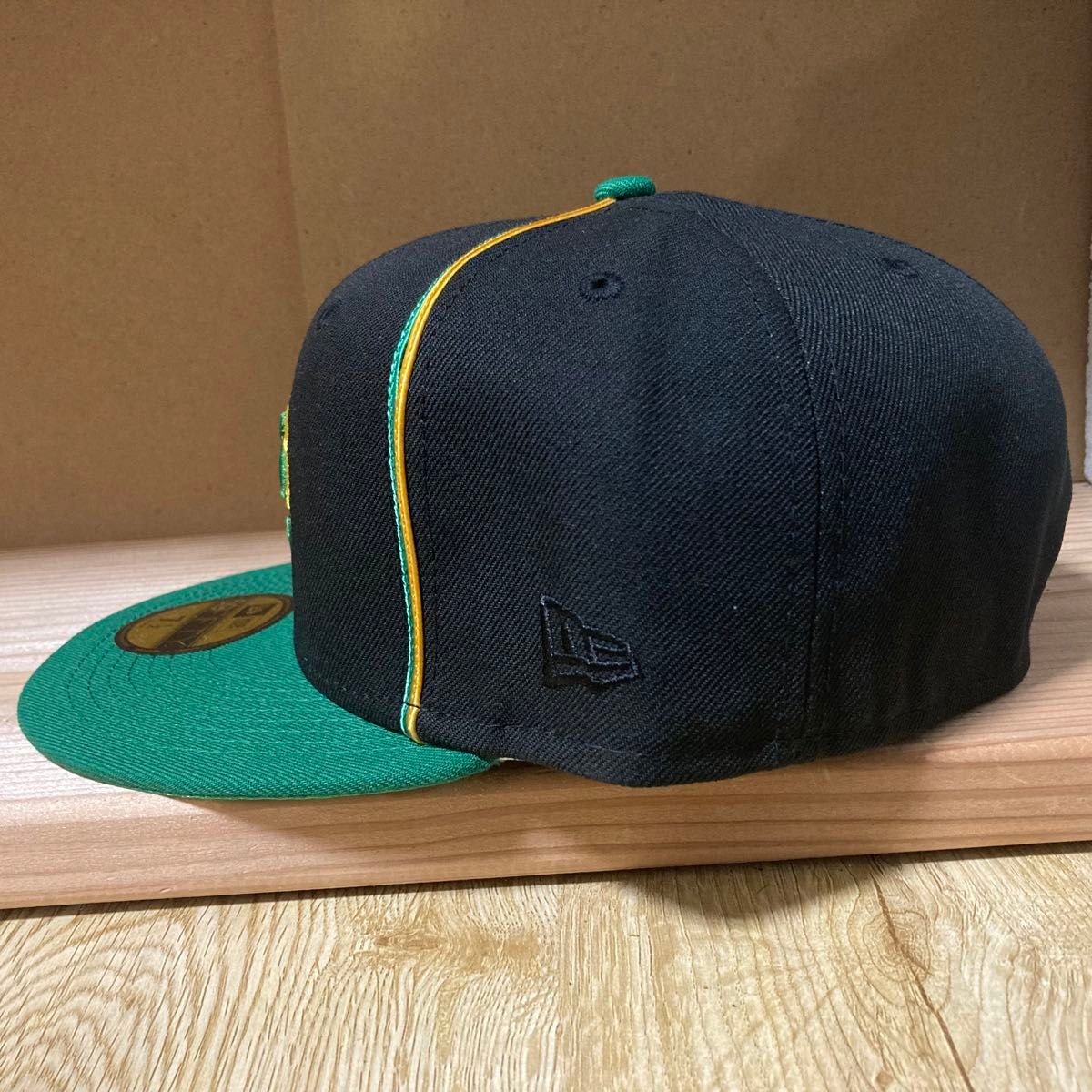 【海外限定】ニューエラ オークランド アスレチックス 59FIFTY ブラック new era Oakland athletics