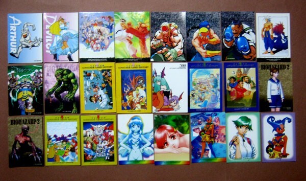◆ Carddas Masters [Весь мир Capcom '97]. 98]24 Бандай