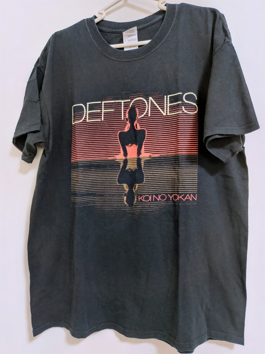 DEFTONES オフィシャルTシャツ Lサイズ デフトーンズ OZZFEST JAPAN 2013 オズフェスト メタル オルタナティヴ ヘヴィロック_画像1