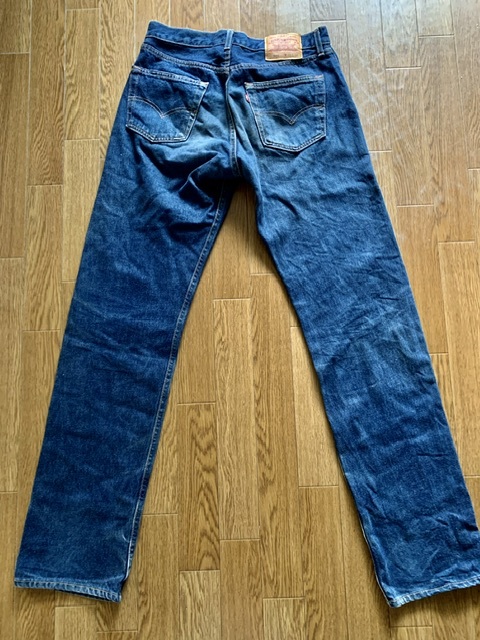 90's Levi's 501 w32 USA製 レギュラー 1997年 米国製 66前期 赤耳の画像9