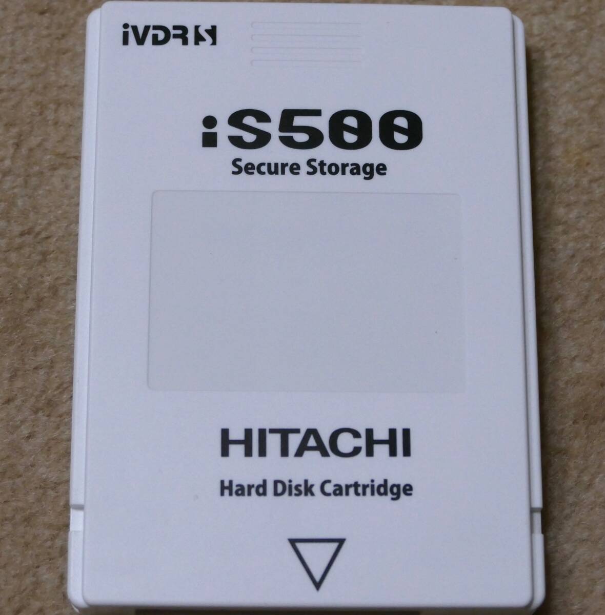 純正HGST 日立TV「Wooo」対応　iVDR-S　500GB カセットハードディスク ★ケース付き_画像1