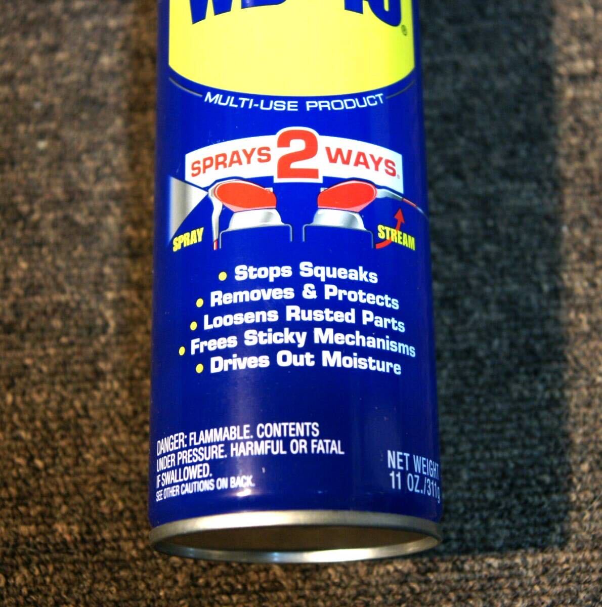 新品未使用 WD-40 防錆潤滑剤 300ml ４本セット Sprays 2WAYSメンテナンス 防錆潤滑剤 アメリカン ディスプレイ_画像2