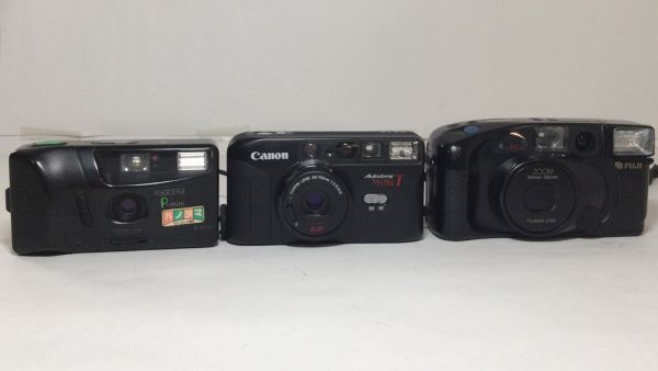 【未点検・未清掃】Canon / FUJI / KYOCERA / MINOX / PENTAX フィルムカメラ【7台セット】_画像2