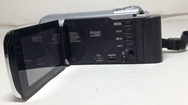 【未点検・未清掃】 JVC JVCケンウッド Everio GZ-HM280 ビデオカメラ デジタルカメラ_画像3