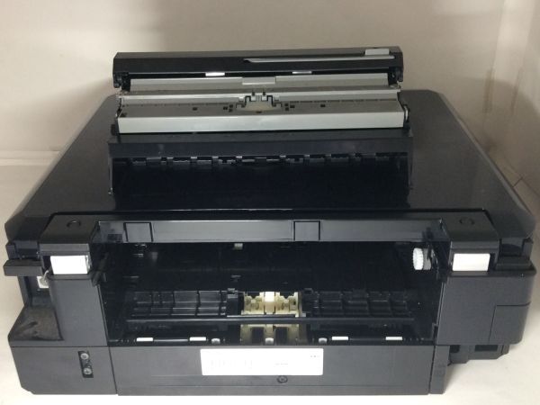 【中古家電】EPSON エプソン EP-807AB インクジェット 複合機 プリンター 黒 印刷 コピー機 通電確認 ジャンク_画像6