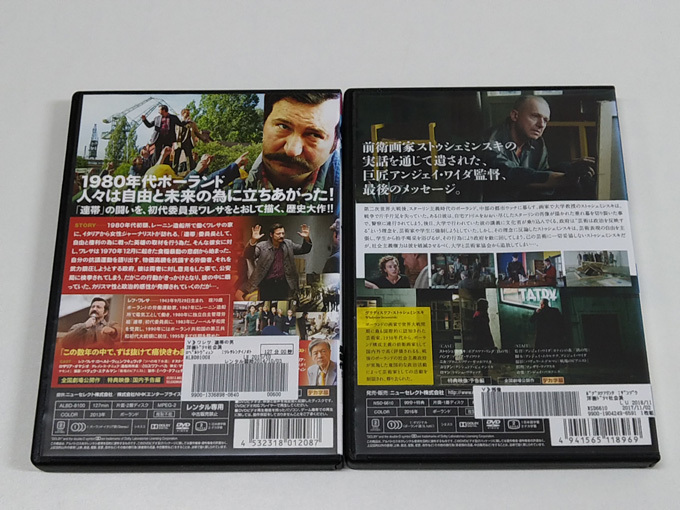 DVD「アンジェイ・ワイダ監督2本セット」(レンタル落ち) ワレサ連帯の男/残像_画像3