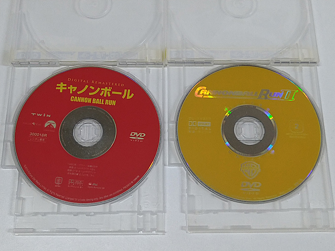 DVD「キャノンボール」2作セット(レンタル落ち) バート・レイノルズ/ジャッキー・チェンの画像2