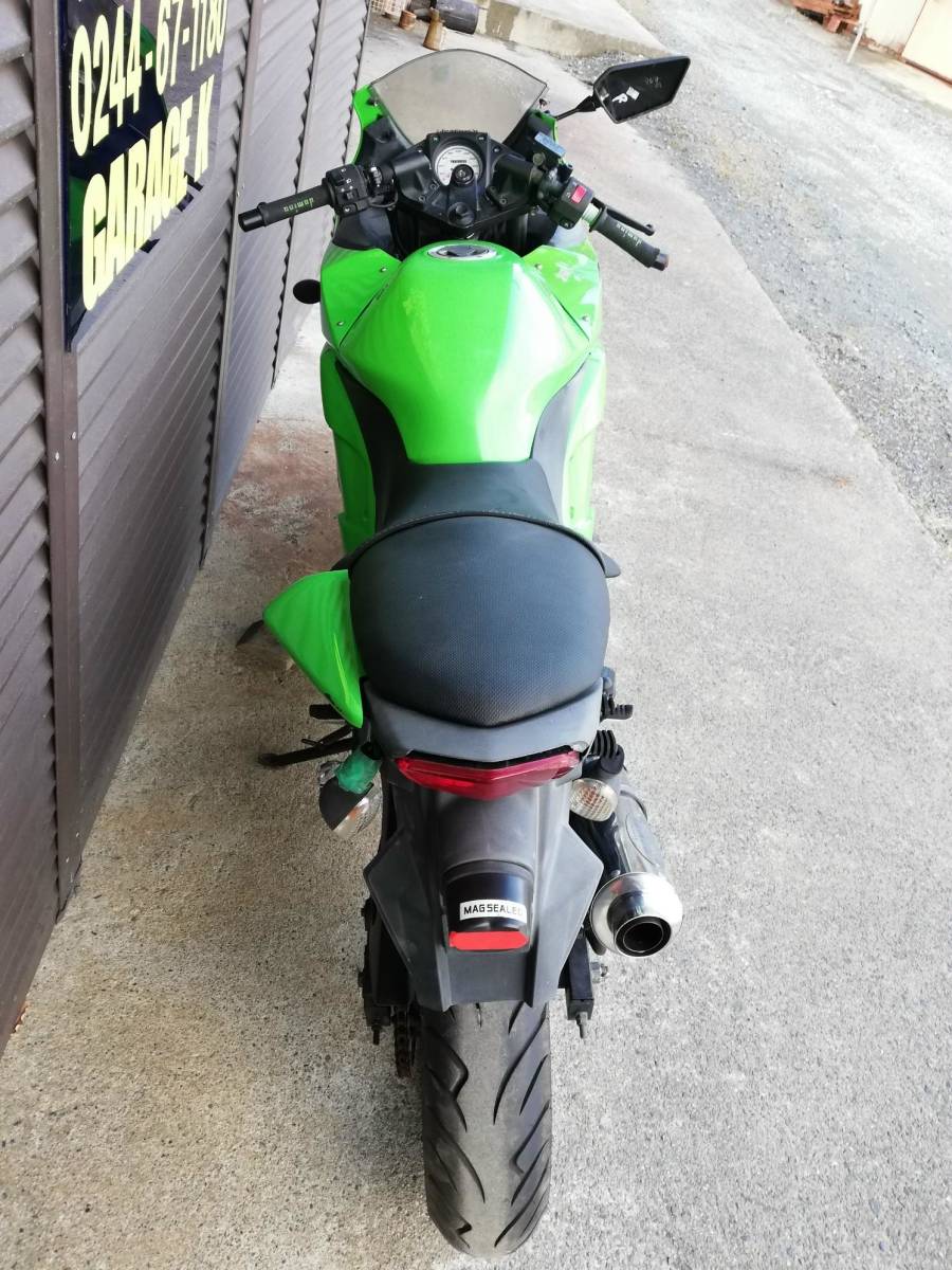 NINJA250R(EX250K) エンジン始動確認！ ほぼ未点検につき現状にて！ 福島発！の画像5