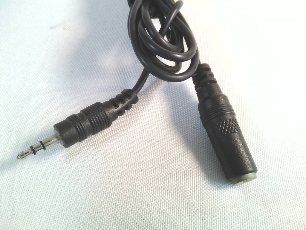  audio extender 2m | 3.5mm stereo Mini plug earphone mike .