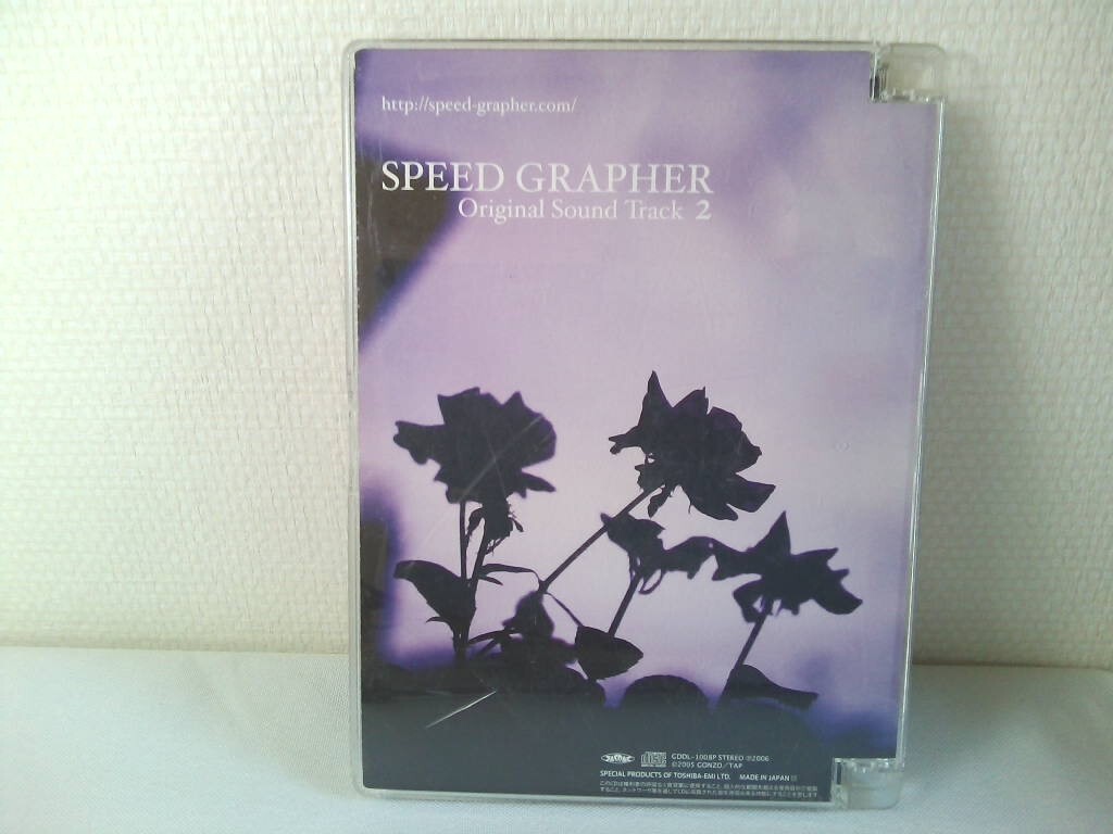 【CD】SPEED GRAPHER Original Sound Track 2の画像2