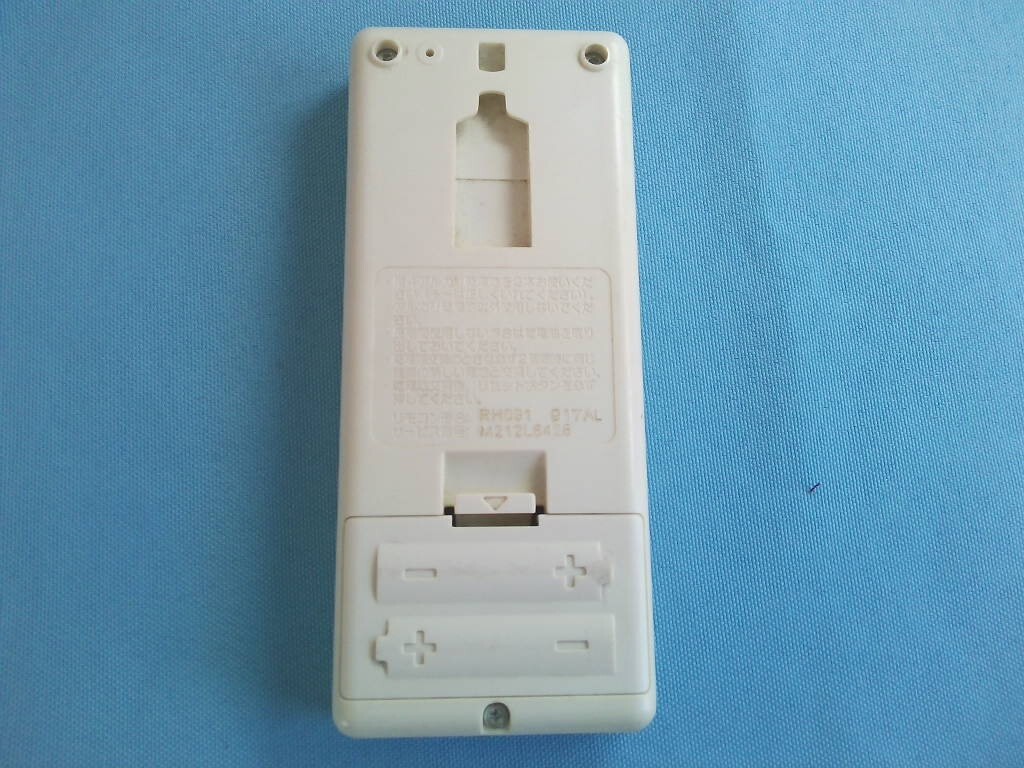 MITSUBISHI 三菱 エアコンリモコン　RH091 ★ 動作品_画像5