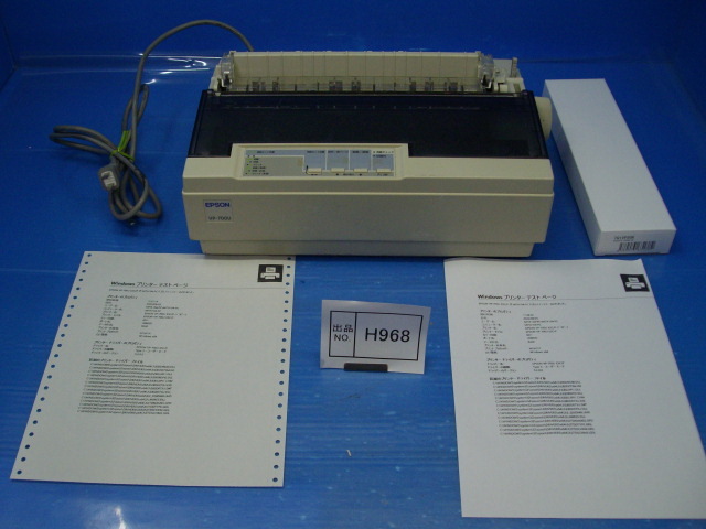 H968 распродажа товара Epson матричный принтер -VP-700U печать подтверждено новый товар лента замена комплект завершено 