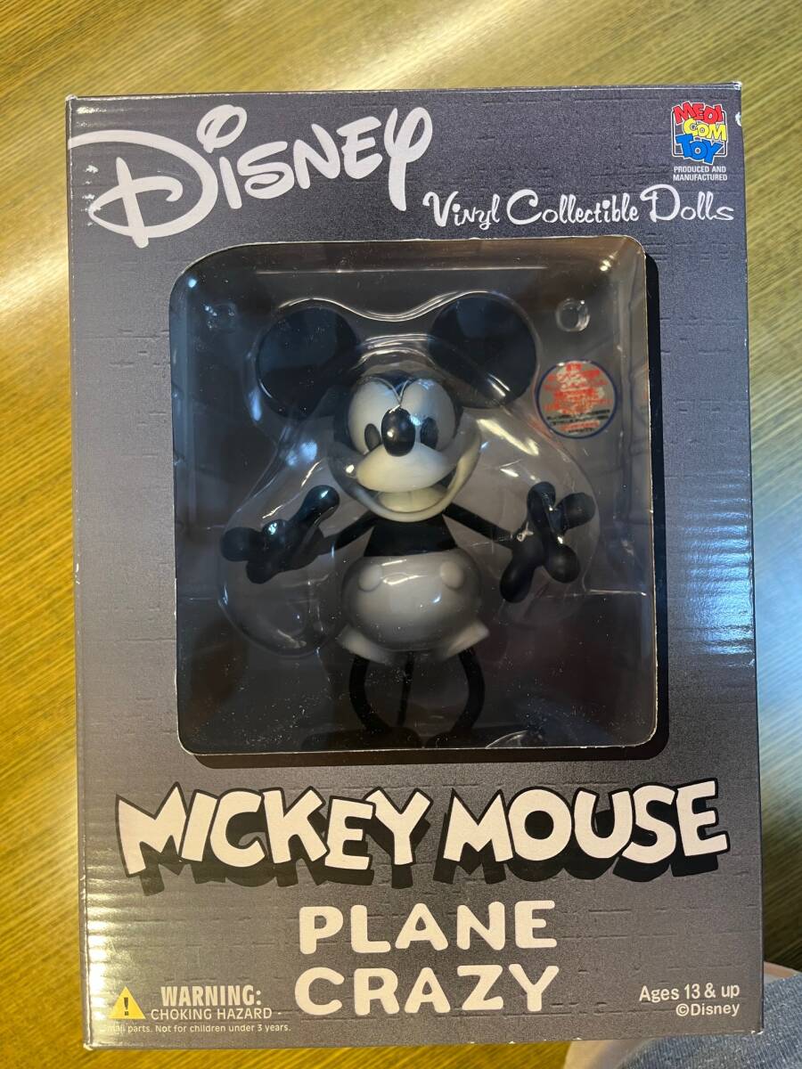 MICKEY MOUSE PLANE CRAZY メディコムトイ ミッキーマウス ディズニー 送料無料 検索用）Disneyの画像3