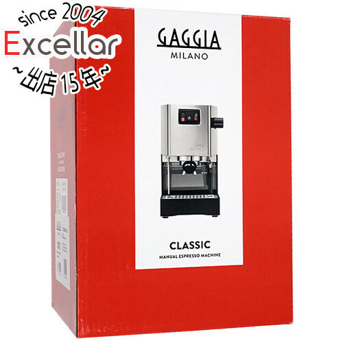 【新品(開封のみ)】 Gaggia エスプレッソマシン Classic SIN035 [管理:1100039637]
