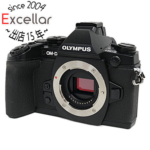 【中古】OLYMPUS ミラーレス一眼カメラ OM-D E-M1 ボディ ブラック [管理:1050022956]