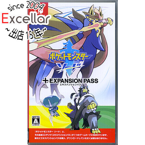 【中古】ポケットモンスター ソード+エキスパンションパス Nintendo Switch [管理:1350006591]_画像1