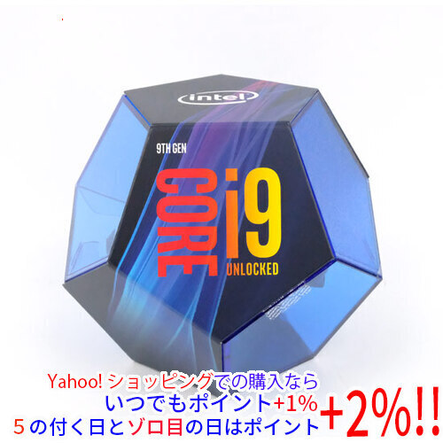 【中古】Core i9 9900K 3.6GHz LGA1151 95W SRG19 元箱あり [管理:1050015331]の画像1
