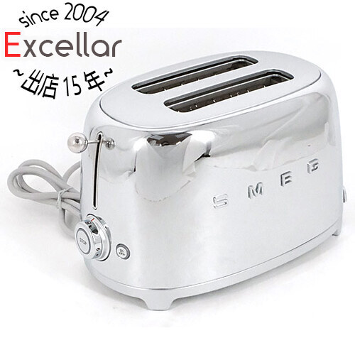 10571円 SMEG トースター 2枚焼 TSF01SSJP Chrome [管理 10571円 SMEG トースター 2枚焼 TSF01SSJP Chrome [管理