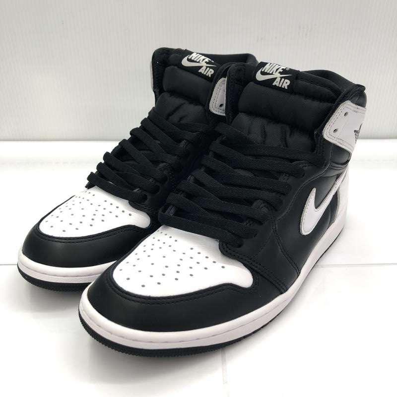 【中古】NIKE AIR JORDAN 1 HIGH OG Black/White サイズ27.5cm DZ5485-010 ナイキ エアジョーダン[240091349734]_画像1