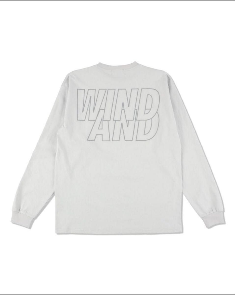 WIND AND SEA SEA OF L/S TEE GRAY