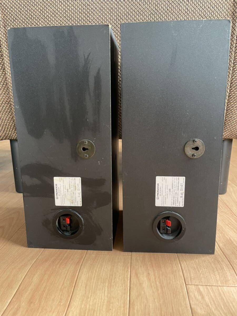 PIONEER Pioneer S-X33R speaker pair audio sound equipment * sound out not yet verification * used present condition delivery 