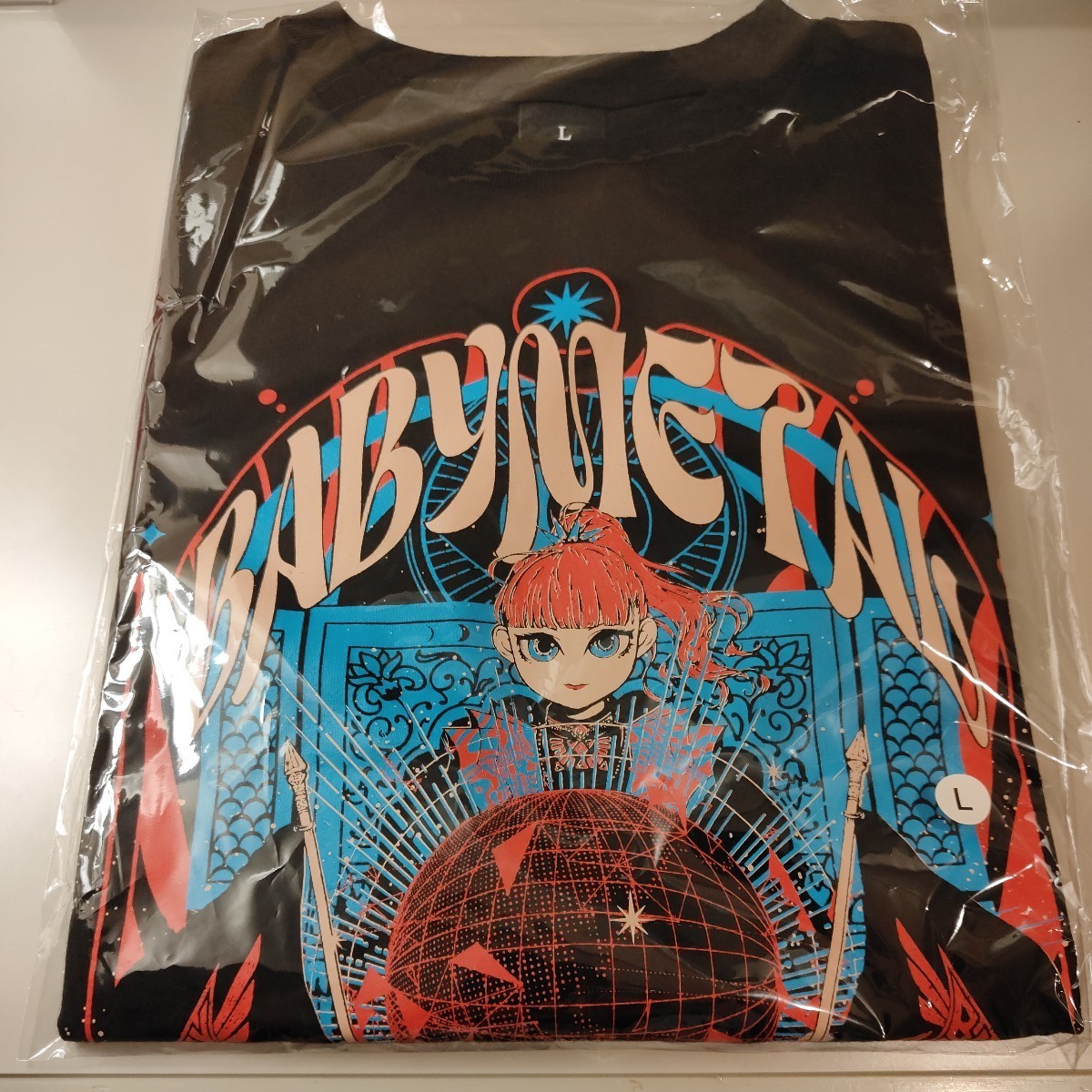 BABYMETAL Tシャツ WORLD TOUR 2024 LEGEND-MM NEW WORLD TEE サイズ L BABYMETAL Tシャツ WORLD TOUR 2024 LEGEND-MM NEW WORLD TEE サイズ L