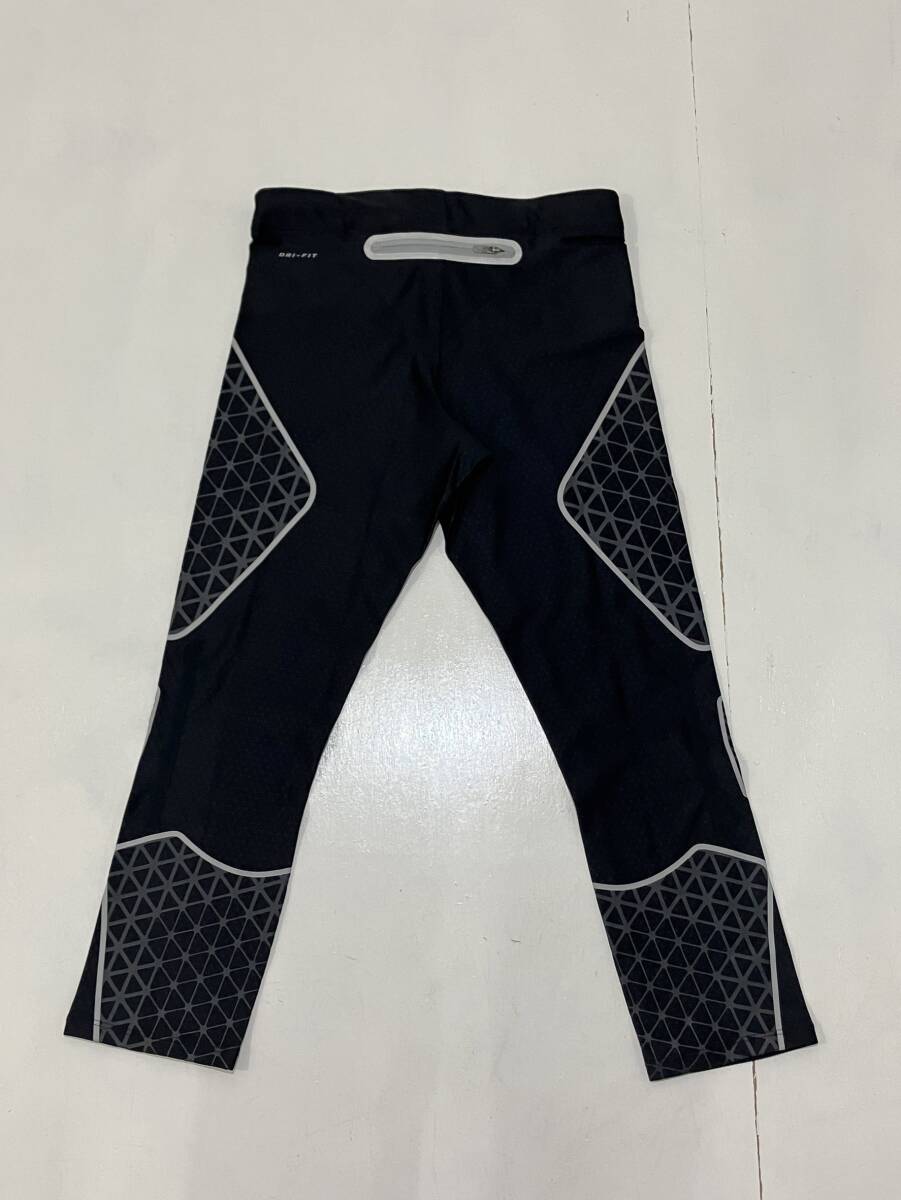 【NIKE】ナイキ ドライフィット スウィフト ロング タイツ ランニングパンツ クロップド丈 DRI-FIT SWIFT RUNNING SPECIAL FIT 黒 ブラック