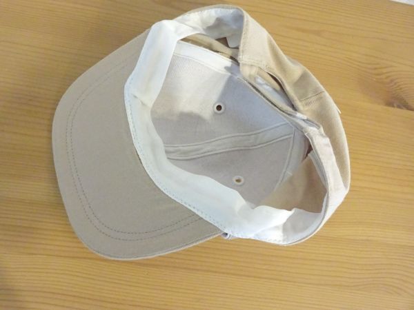 S 鈴木産業 S メンズ・紳士　ベージュ色　アウトドアキャップ サイズ５６cm〜５８cm　キャップ　帽子　コットン帽_画像8