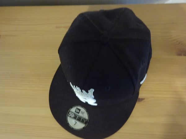 S NEW ERA S ５９FIFTY　キッズ帽子　黒色帽子　ベースボールキャップ　サイズ５５・８cm　キャップ　帽子　_画像7