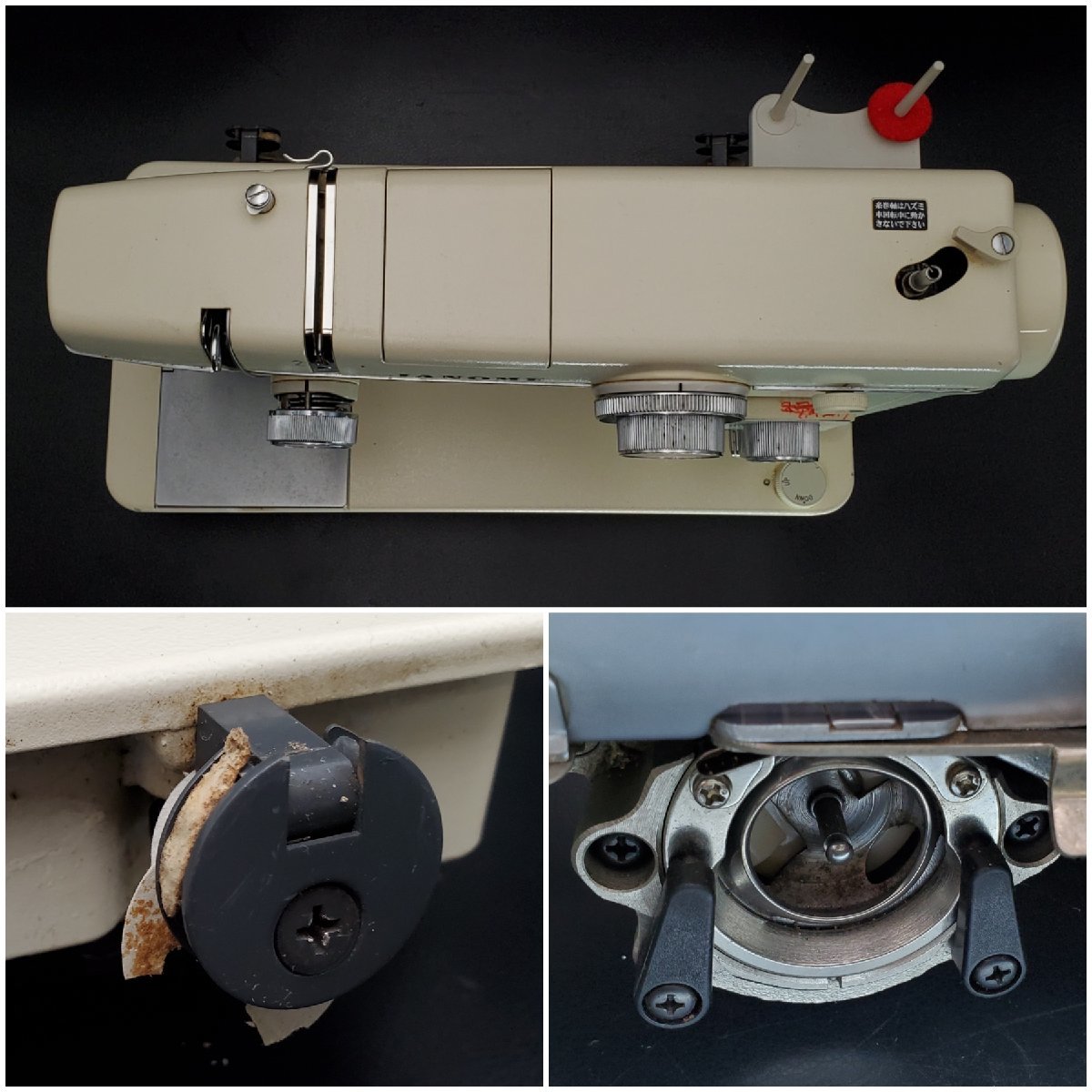 [. warehouse ] present condition goods JANOME Janome sewing machine MODEL 802to Piaa Ace body only sewing handicraft operation not yet verification junk 
