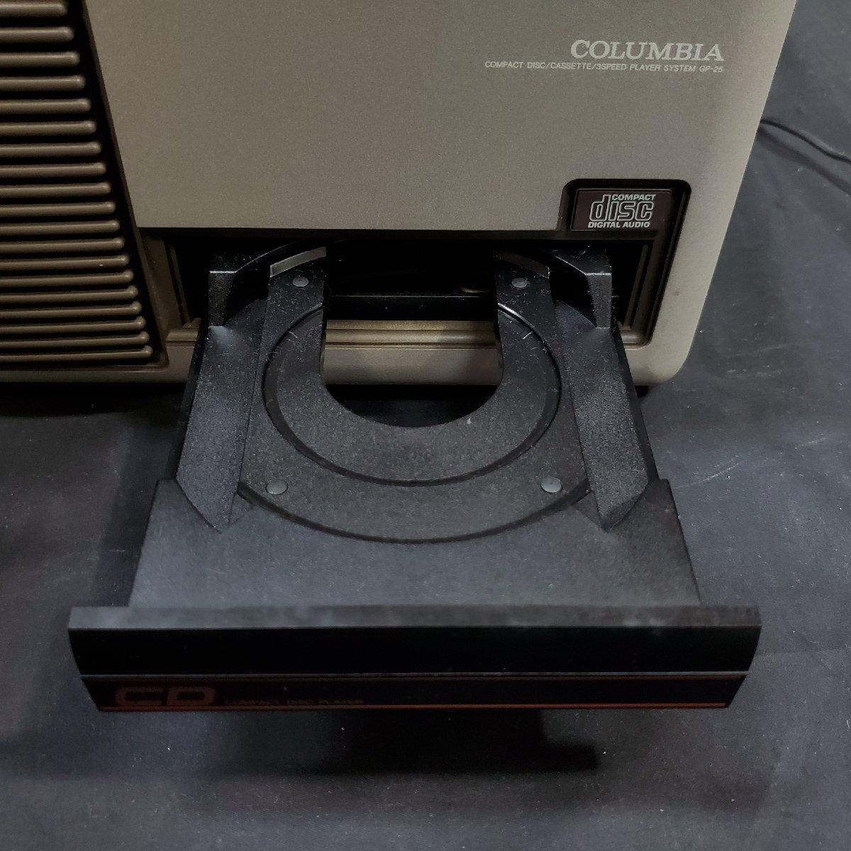 【宝蔵】COLUMBIA コロムビア GP-25 マルチプレーヤー レコード CD カセットテープ オーディオ機器 音響機器 動作品_画像8