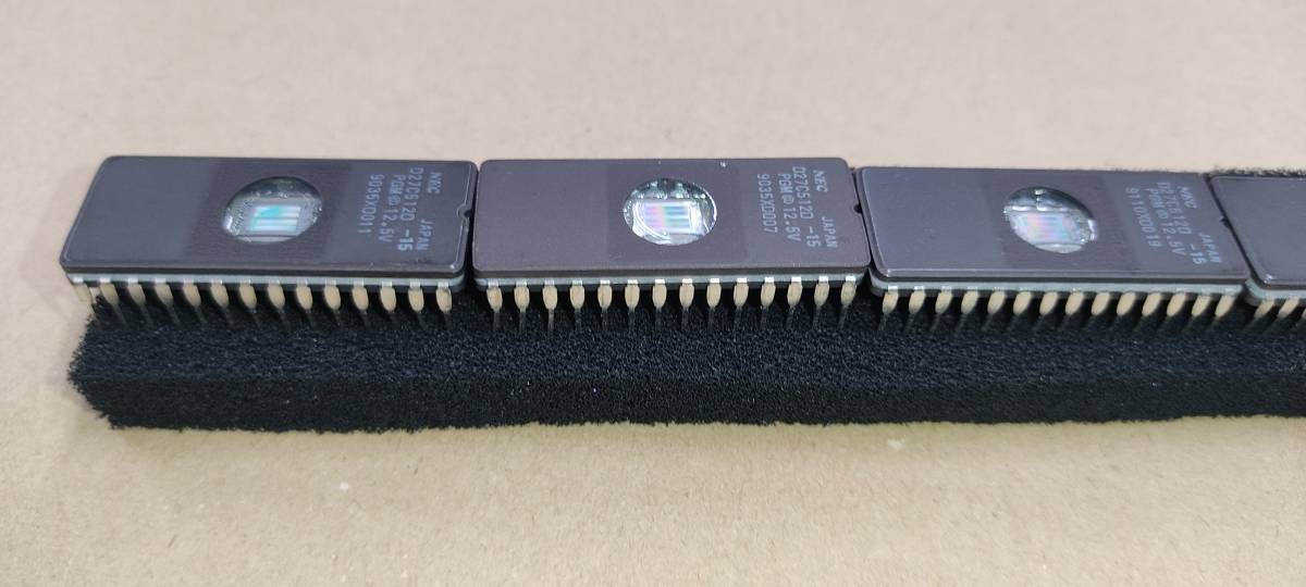 EPROM NEC D27C512D-15 1個 中古品・動作未確認・ジャンク品_画像4