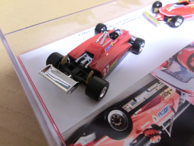 ★サークルK F1 1/64フェラーリ312T4 126C2 ビルニューブ 2台 ベルト追加 ケース付き_画像7