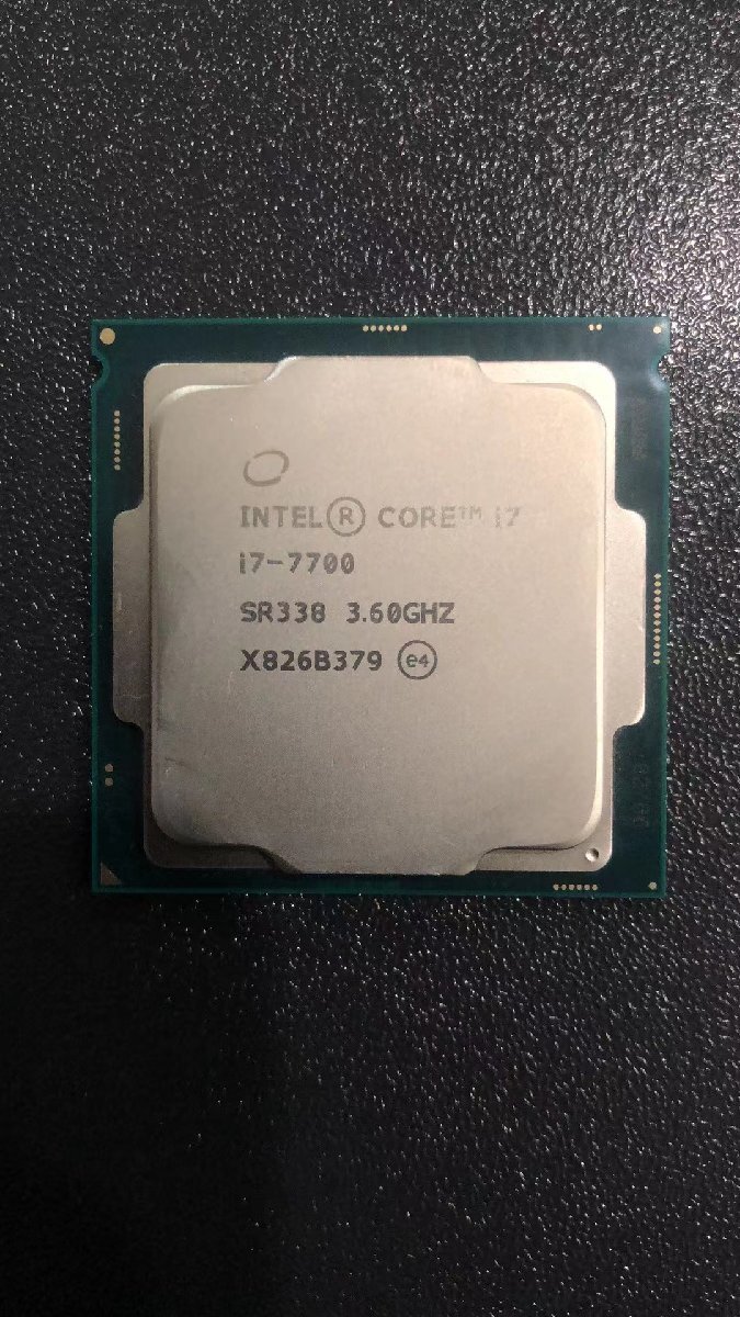 Yahoo!オークション - CPU インテル Intel Core I7-7700 プ...