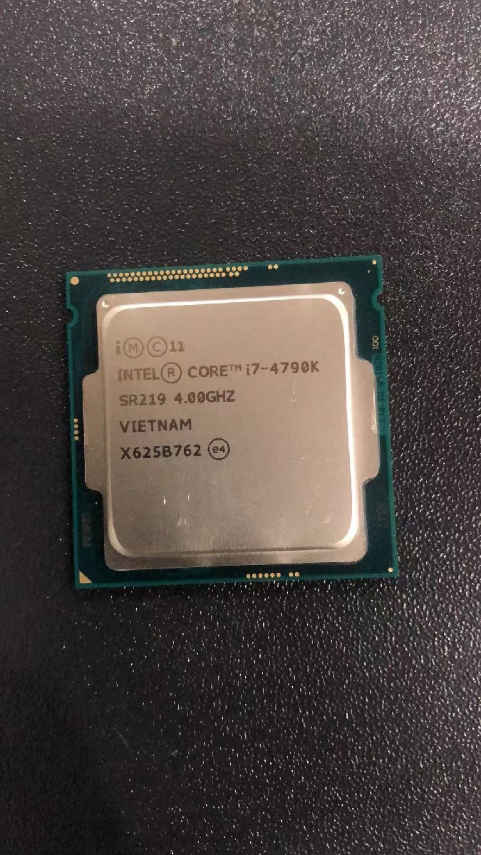 CPU インテル Intel Core I7-4790K プロセッサー 中古 動作未確認 ジャンク品 - A92_画像1