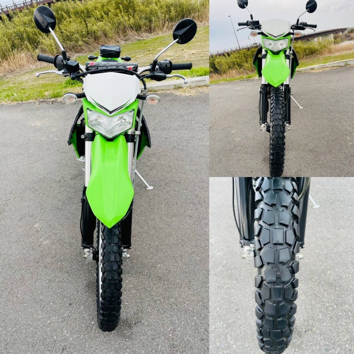 カワサキ KLX250 2型 LX250S 9,256km FIモデル KLX250-2 中古車体！動画有！全国配送可！(H0003)の画像9