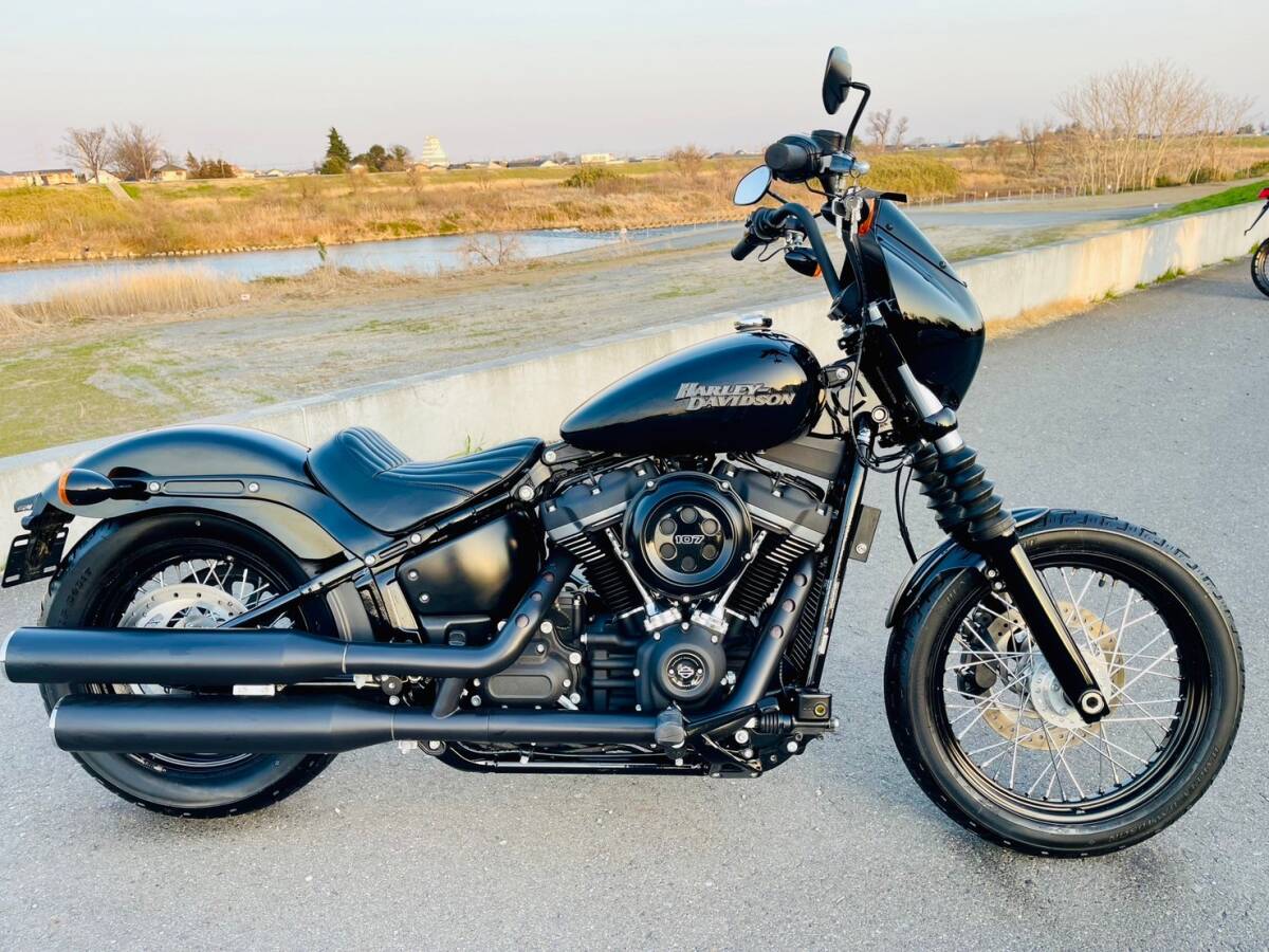 ハーレー FXBB1750 令和02年 R7年1月まで車検付き 10,643km Harley-Davidson FXBB1750 SOFTAIL STREETBOB 中古車体！動画有！全国配送可！の画像1