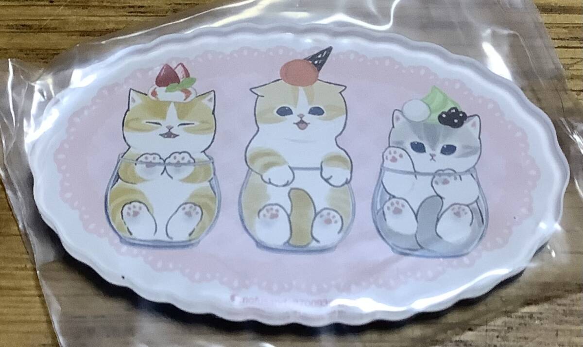 送料込/mofusandモフサンドキャラマグネッツ5/マグネットのみ5枚/未使用/猫ネコねこ/サメにゃん/バンダイ_画像6