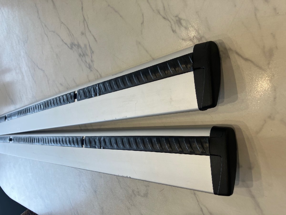 【中古品】THULE RAPIDSYSTEM WingBar960 スーリー ウイングバーTH960 108cm(1.2kg/1本)(シルバー) 2本セット_画像6