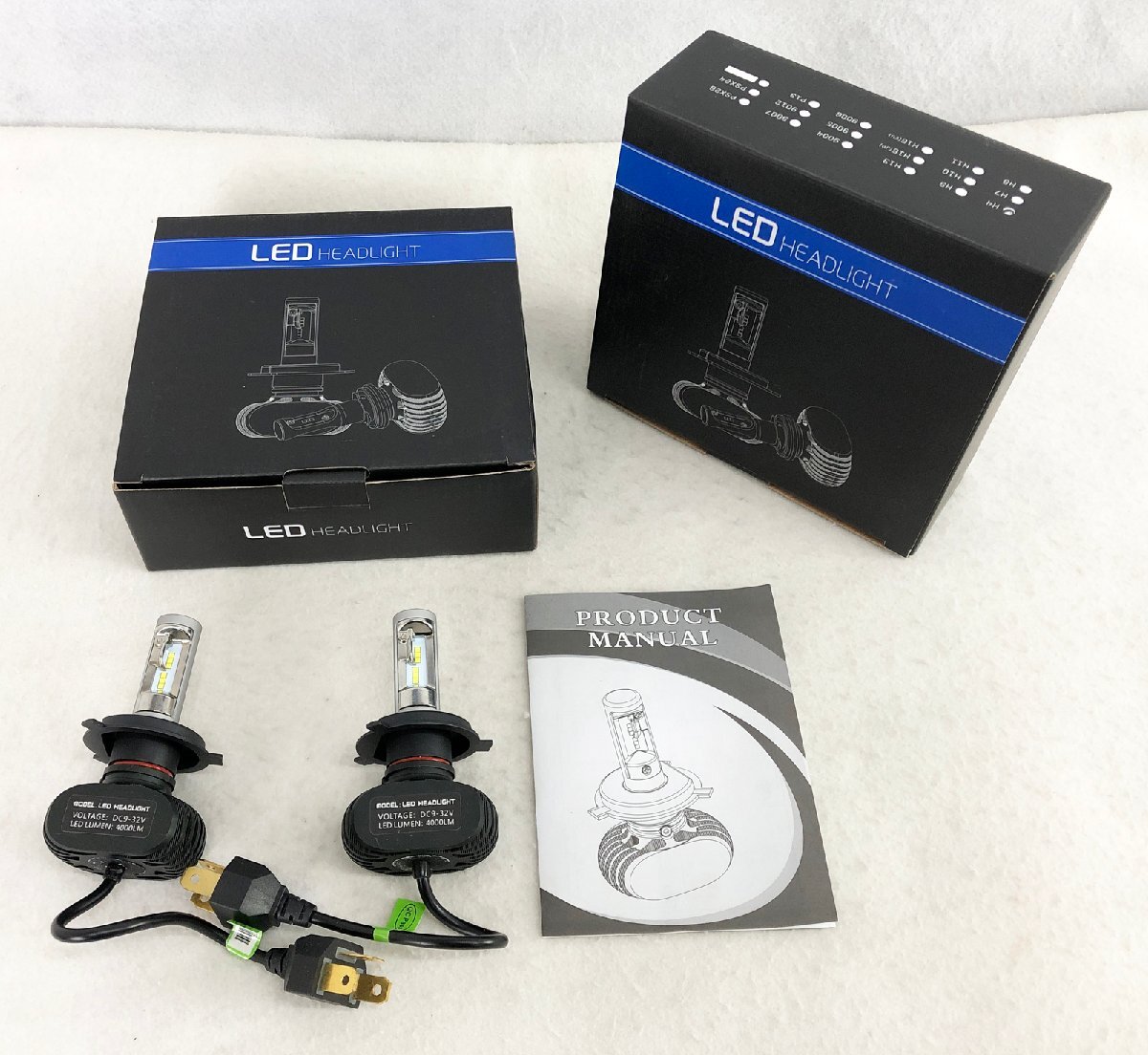 ☆未使用品☆LED ヘッドライト 3点セットの画像6